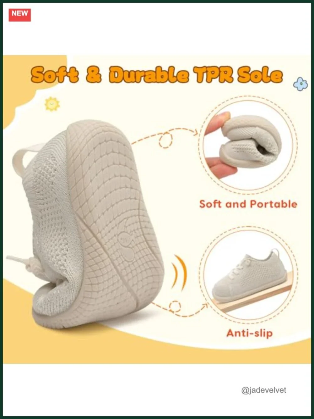 Toddler Walking Shoes Breathable Barefoot Sneakers Non-Slip Lightweight